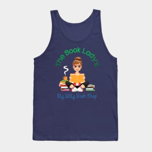 The Book Lady's Itty Bitty Book Shop Tank Top